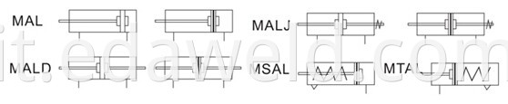 MAL Pneumatic Air Cylinder